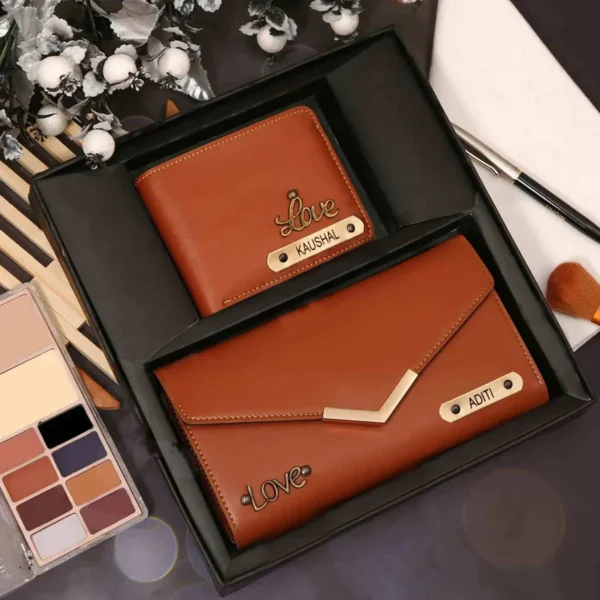 Partner Wallet Wallet Combo- No.1 Personalized Combo Gift for Your Partner