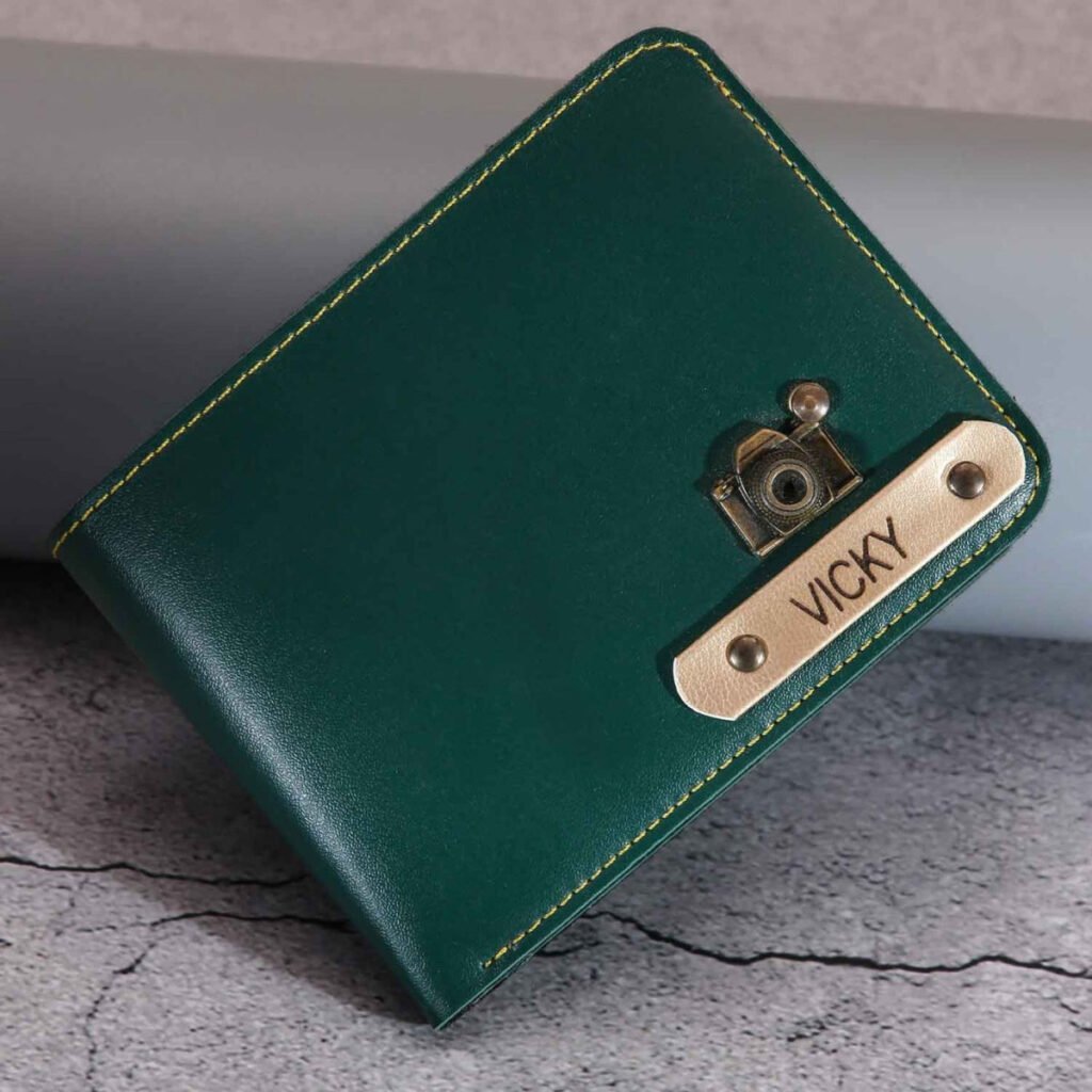 Personalized Men's Wallet with Pen |No.1 Customized Combo