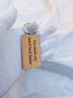 Wooden Photo Keychain