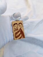 Wooden Photo Keychain