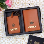 Personalized Passport with Luggage Tag