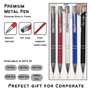 Premium Metal Style Customised Pens