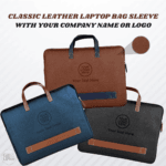 Classic Leather Laptop Bag Sleeve
