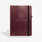Premium-Leather-Elastic-Diary-Red