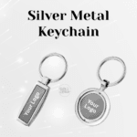 Silver Metal Keychain